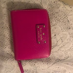 Kate Spade pink wallet! Brand new with tags